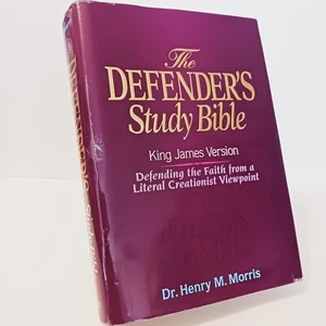 KJV - Defender's Study Bible by Dr. Henry Morris, Ph.D. by Morris, Henry M., HC - Picture 1 of 23