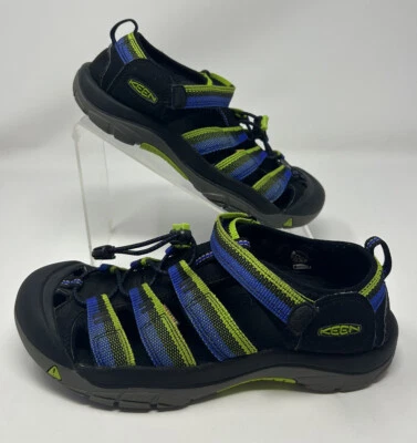 Keen Newport H2 Sandalias Impermeables Trail Senderismo Azul Marino Verde Niños Jóvenes Talla 6 Foto 1 de 4