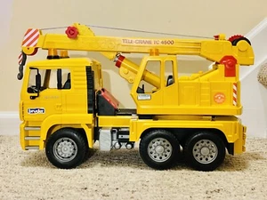 Bruder Man Tele-Crane TC 4500 TGA 41.440 Construction Building Toy GERMANY©️2001 - Picture 1 of 12