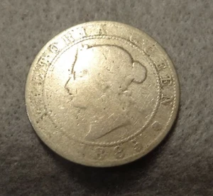 1885 JAMAICA PENNY - Picture 1 of 2