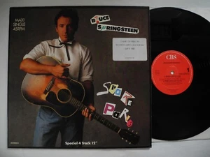 BRUCE SPRINGSTEEN Spare Parts / Chimes Of + 2 12" Maxi 1986 Holland Swe. Sticker - Picture 1 of 3