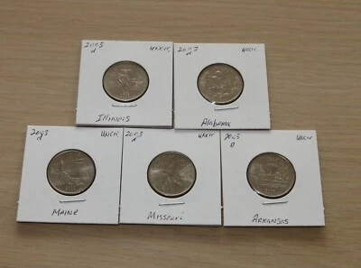 5 2003d State Quarters (L68P6-10) Uncirculated - Image 1 of 4