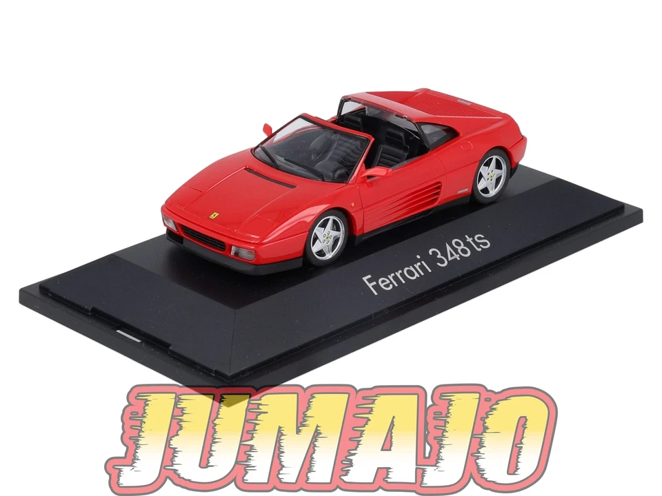 FER41 voitures plastiques 1/43 Herpa : 1020 FERRARI 348 ts rouge - Photo 1/4