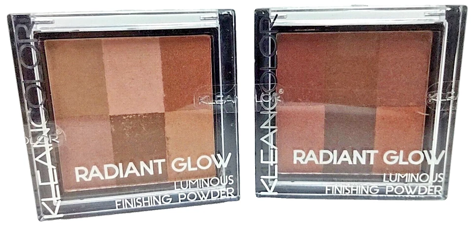 2x Kleancolor Radiant Glow Luminous Fishing Powder # 03 Penny and # 04 Chestnut - Image 1 of 4