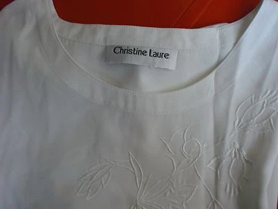 CHEMISIER / TUNIQUE « CHRISTINE LAURE » Taille 46 - Photo 1/4