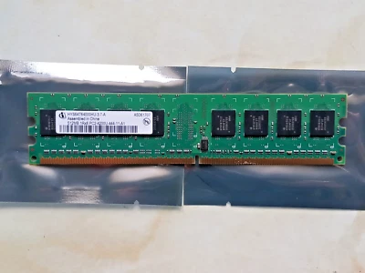 Inifineon 512Mb DDR2 DIMM PC2-5300U DDR2-667Mhz - Image 1 of 2