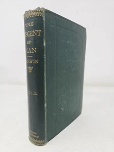 The Descent of Man by Charles Darwin Vol. I, 1871 John Murray, 7th Thousand - Picture 1 of 7