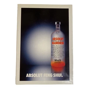 Cartolina pubblicitaria Absolut Feng shui absolut vodka Promocard n. 245 - Bild 1 von 5