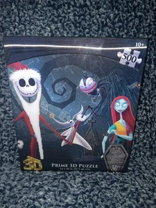 Prime 3D Disney The Nightmare Before Christmas 500-teiliges Puzzle 24 Zoll x 18 Zoll Alter 10+ - Bild 1 von 5