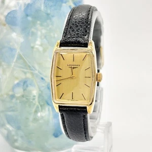 LONGINES Vintage Gold Used Hand-Wound Watch - Picture 1 of 10