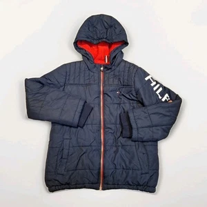 Tommy Hilfiger Fleece-Lined Youth Jacket - Size L (14-16) - Navy Blue - Picture 1 of 10