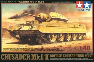 TAMIYA 32541 1:48 Crusader Mk.I/II British Cruiser Tank Mk.VI - Image 1 of 3