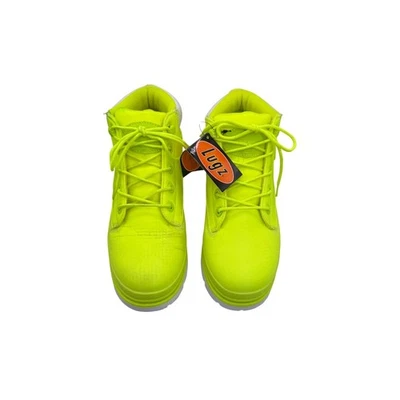 Lugz Women’s Drifter Ripstop Chukka Boot – Neon Yellow Hi-Vis Volt | Size 9.5 US - Image 1 of 4