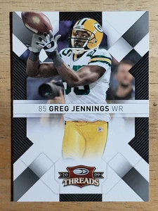 2009 Donruss Threads #36 Greg Jennings - Picture 1 of 2
