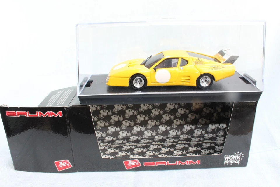 Brumm, Ferrari 512BB Le Mans 1980, Ecurie Francorchamps, 1/43, limited edition - Immagine 1 di 4