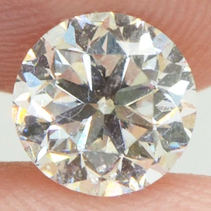 Loose Round Shaped Diamond G Color SI1 Certified Natural Enhanced 1.51 Carat - Picture 1 of 8