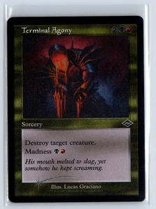 FOIL Terminal Agony Modern Horizons 2 Common – MTG Magic the Gathering Card - Picture 1 of 5