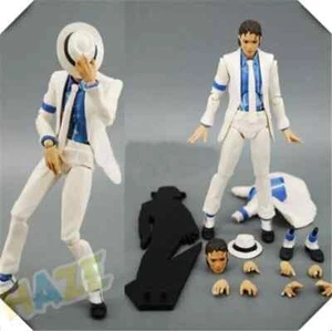 SHF Michael Jackson MJ Smooth Criminal Moonwalk Actionfigur Box Set - Bild 1 von 5
