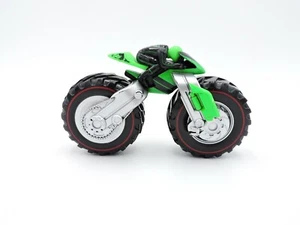 Cycle Crusher HOT WHEELS Motorräder neongrün Friktionsmotor 5 Zoll Drehzahl Race - Bild 1 von 5