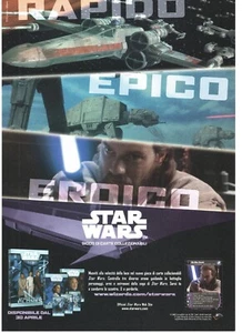 STAR WARS Trading Card Game Pubblicità 2002 Italian Magazine Advertising Promo - Picture 1 of 1