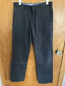GAP Kids Boys 18 Regular Fit Dress Pants GRAY - Picture 1 of 5