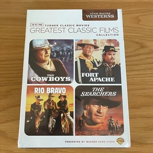 TCM Greatest Turner Classic Films John Wayne Westerns 2 Disc Set Brand New - Bild 1 von 2