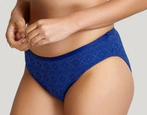 Panache Anja Damen Häkelei Bikini slip Gr.2XL UK 18- Blau - Picture 1 of 3