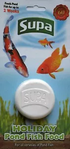 Supa Pond Vacation Fish Food 2 Week Holiday FISH FOOD BLOCK NEW DESIGN - Picture 1 of 1