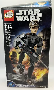 Lego Star Wars Sargento Jyn Erso 104 Piezas Construcción Ejército Figura Disney Completo - Imagen 1 de 6