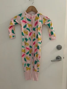 bonds zip wondersuit cheetas pink sz 2 bnwt (a4) - Picture 1 of 4