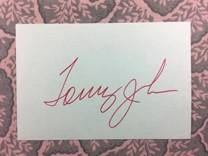 Tommy John - Chicago White Sox - NY Yankees - NL Cy Young Award - Autograph - Picture 1 of 2