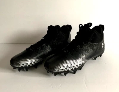 Under Armour Spotlight 3 MC NEW Youth 3026979-001 Football Cleats Size 4Y - Image 1 of 4
