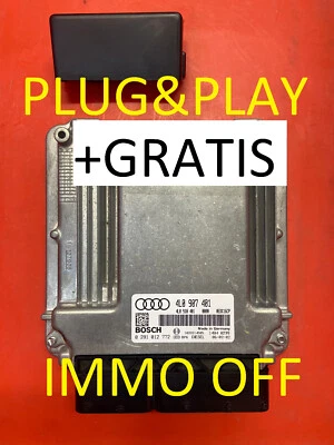 IMMO OFF / Plug&Play AUDI Q7 3.0TDI ECU 0281012772 - 4L0907401 /FastCourier - Immagine 1 di 4