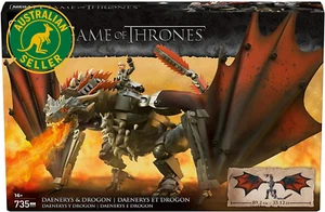 Mega Construx Mattel - - Game of Thrones: Daenerys & Dragon - Picture 1 of 12