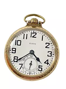 1925 Elgin, R.R. B.W. Raymond, 21J, 12KT Gold Filled, Mdl.15, 16s, Watch, Works - Picture 1 of 19