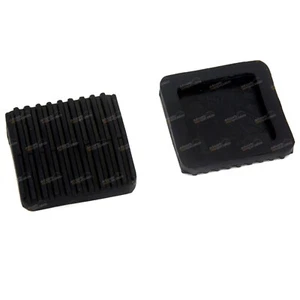 Pair of Brake + Clutch Pedal Rubbers for Toyota Coaster Bus BB40R 1993-1999 - Picture 1 of 3