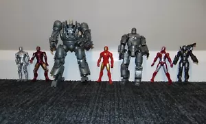 7 Iron Man Action Figures - Iron Man, Iron Monger 6", War Machine, Iron Man MK1 - Picture 1 of 21