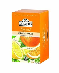 Ahmad gemischte Zitrusfrüchte 6 Schachteln mit 20 Teebeuteln kostenlose UK-Lieferung  - Bild 1 von 1
