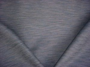 4 Jahre Colefax und Fowler Ives blau Streifen Uni Chenille Gardine Polsterstoff - Bild 1 von 4