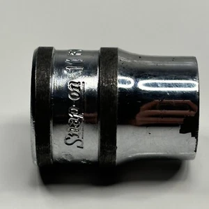 Snap On Tools FM11 3/8 Dr 12Pt Metric 11mm Flank Dr Shallow Chrome Socket USA - Picture 1 of 11