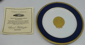 1987 BILL CLINTON PRESIDENTIAL INAUGURAL COLLECTOR PLATE, LIMITED EDITION - Picture 1 of 5