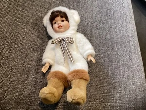 Vintage Porcelain Doll 30cm - 291112 - 9695B - Bild 1 von 3