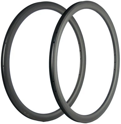 700C 45mm Carbon Fahrrad Felge Rennrad 25mm 18/20/21/24/28/32 Loch Carbonfelge - Bild 1 von 4