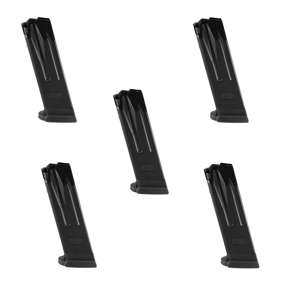 Heckler & Koch H&K OEM Steel Magazine P30/Vp9 9MM 10 Round Black, 50259077