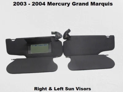 Parasoles delanteros derecho e izquierdo Grand Marquis gris 4W7Z5404105FAB 03 04 Foto 1 de 4