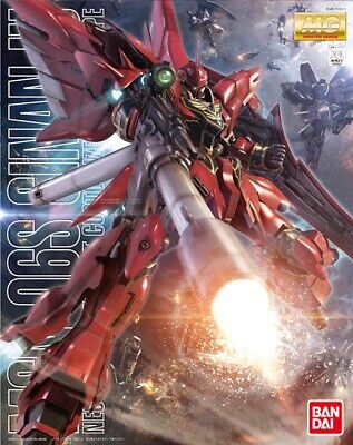 Bandai Gundam Sinanju MG 1/100 Scale Model Kit USA Seller • 89.93$