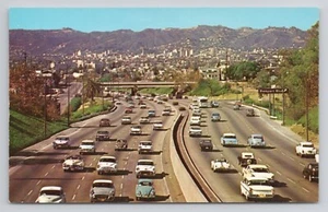 Hollywood Freeway Hollywood California Postcard - Picture 1 of 2
