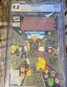 Cómic Infinity Crusade #1 sin imprimir CGC 9,8 Marvel junio 1993 cubierta de lámina dorada - Imagen 1 de 4