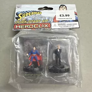 HEROCLIX DC Comics Superman vs Lex Luthor Quick-Start Kit Figures 2013 - Picture 1 of 5