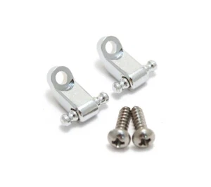 (2) Genuine Fender Chrome American Series Strat/Tele String Guides 099-4911-000 - Picture 1 of 1